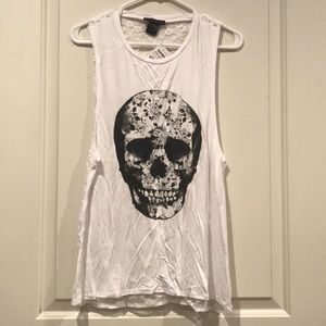 Skull tank top